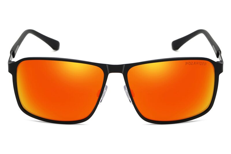 P484PRV - Men's Metal Frame Polarized Sunglasses - Image 6