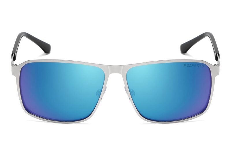 P484PRV - Men's Metal Frame Polarized Sunglasses - Image 8
