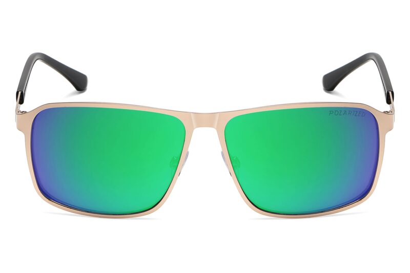 P484PRV - Men's Metal Frame Polarized Sunglasses - Image 10