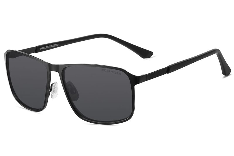 P484PRV - Men's Metal Frame Polarized Sunglasses - Image 11