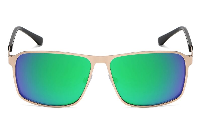P484RV - Men's Metal Frame Sunglasses - Image 6