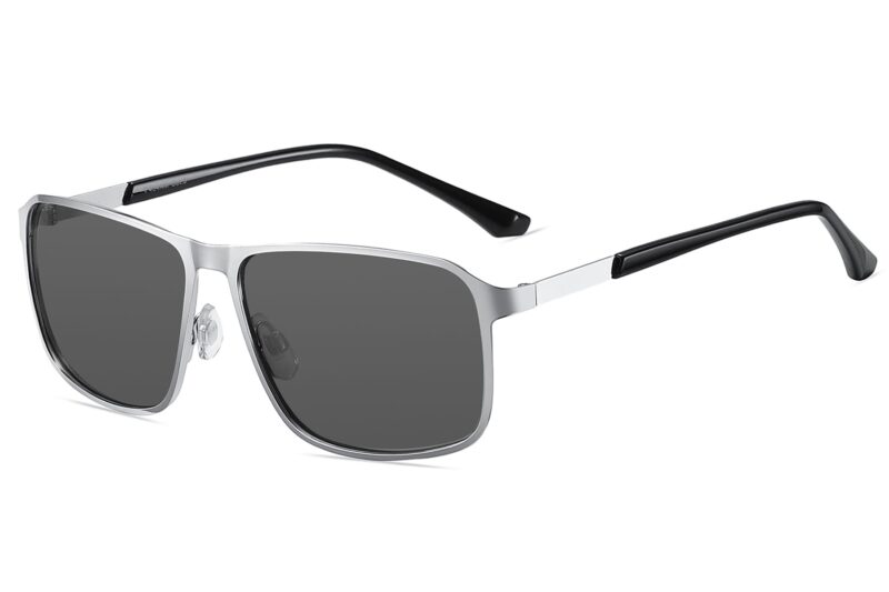 P484RV - Men's Metal Frame Sunglasses - Image 7