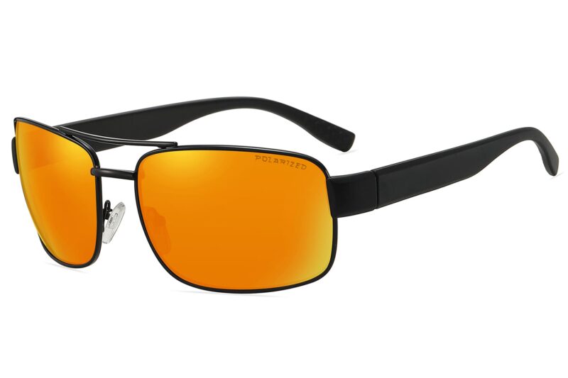 P486PRV - Men's Metal Frame Polarized Sunglasses