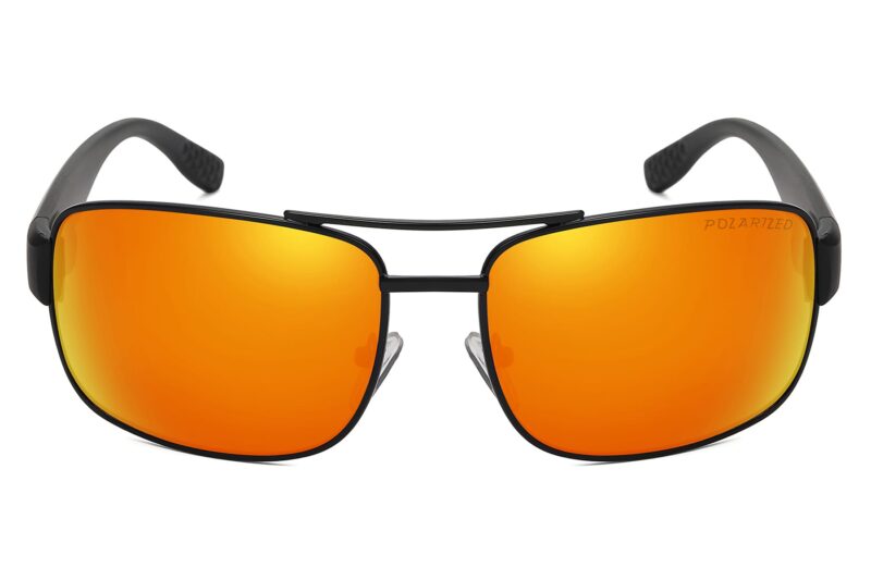 P486PRV - Men's Metal Frame Polarized Sunglasses - Image 2