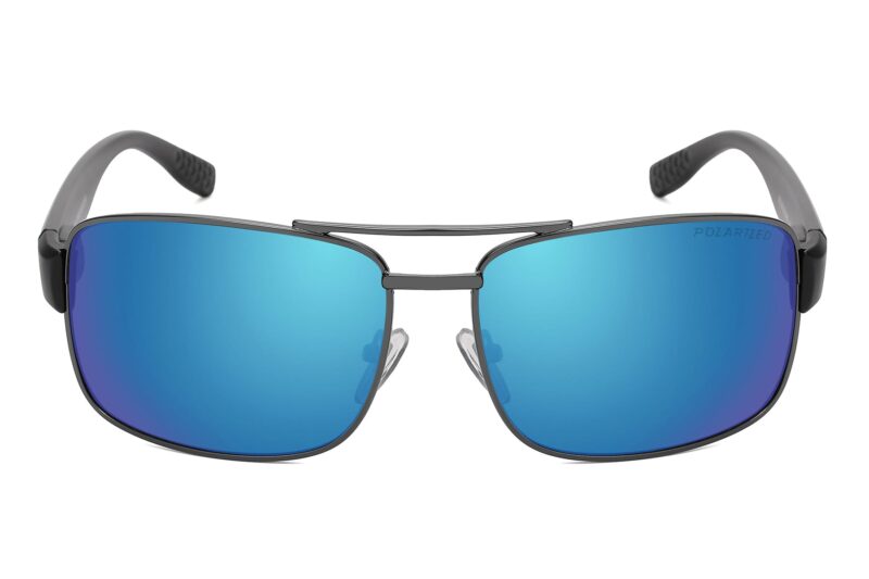 P486PRV - Men's Metal Frame Polarized Sunglasses - Image 4