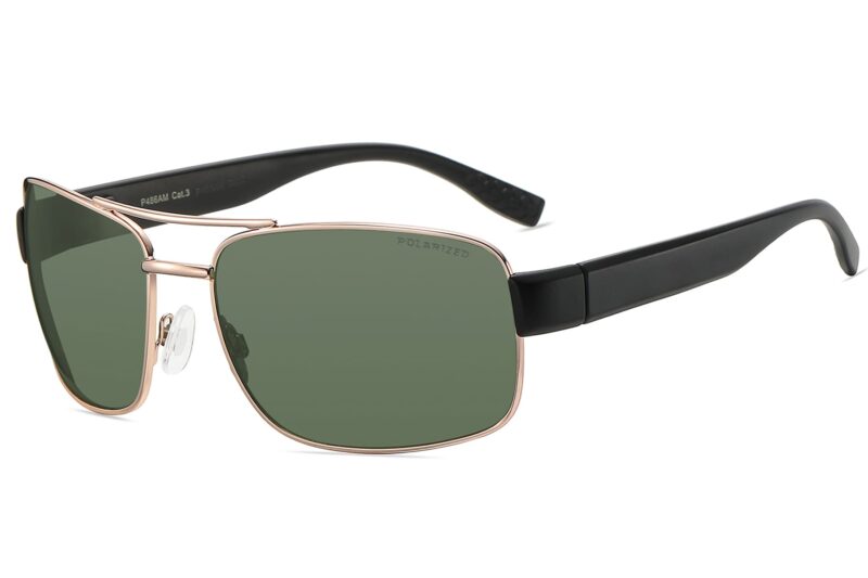 P486PRV - Men's Metal Frame Polarized Sunglasses - Image 9