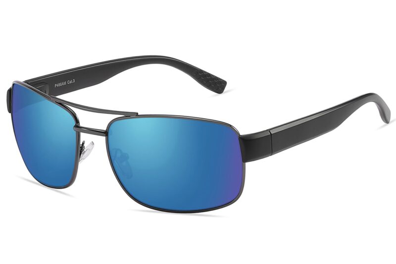 P486RV - Men's Metal Frame Sunglasses