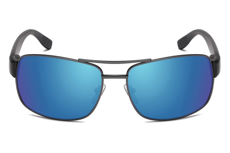 P486RV - Men's Metal Frame Sunglasses - Image 2