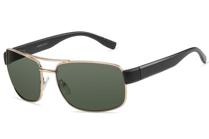 P486RV - Men's Metal Frame Sunglasses - Image 13