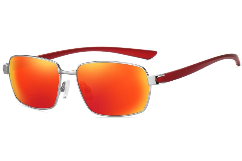 P489RV - Men's Trendy Metal Sunglasses