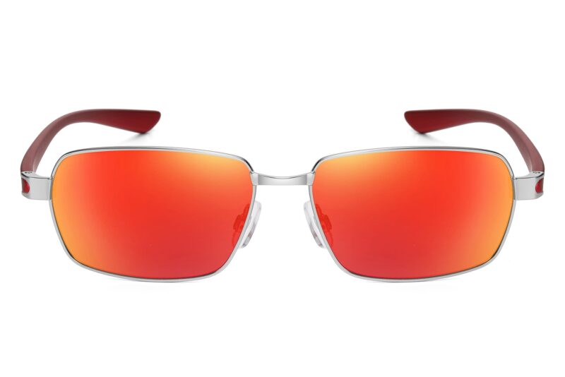 P489RV - Men's Trendy Metal Sunglasses - Image 2