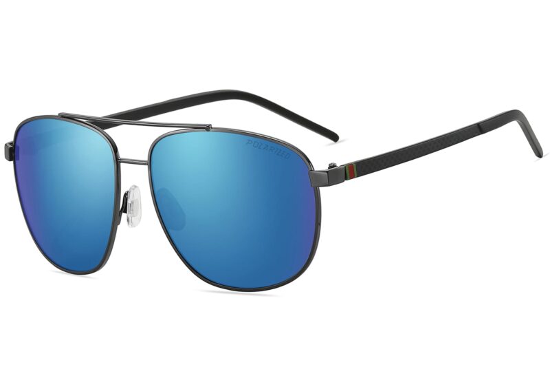 P490PRV - Carbon Fiber Polarized Aviator Sunglasses - Image 3
