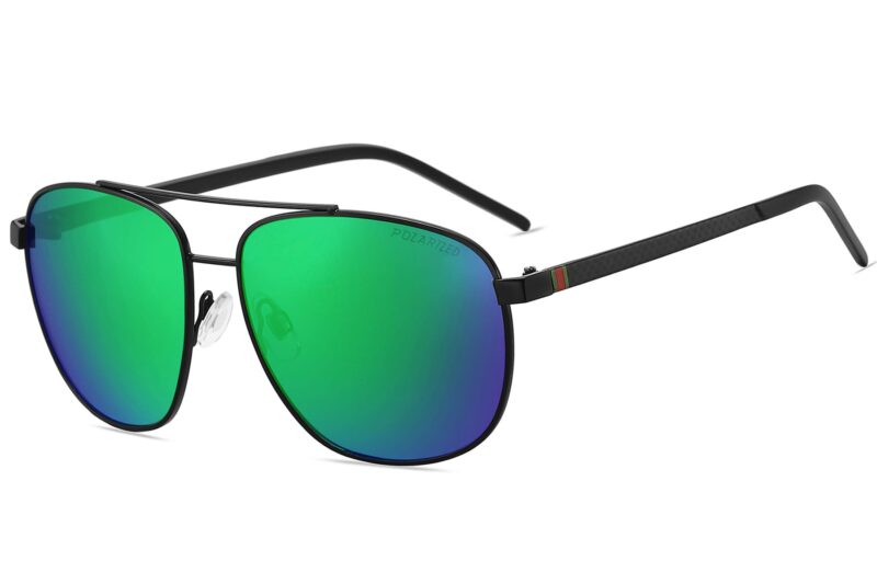 P490PRV - Carbon Fiber Polarized Aviator Sunglasses - Image 7