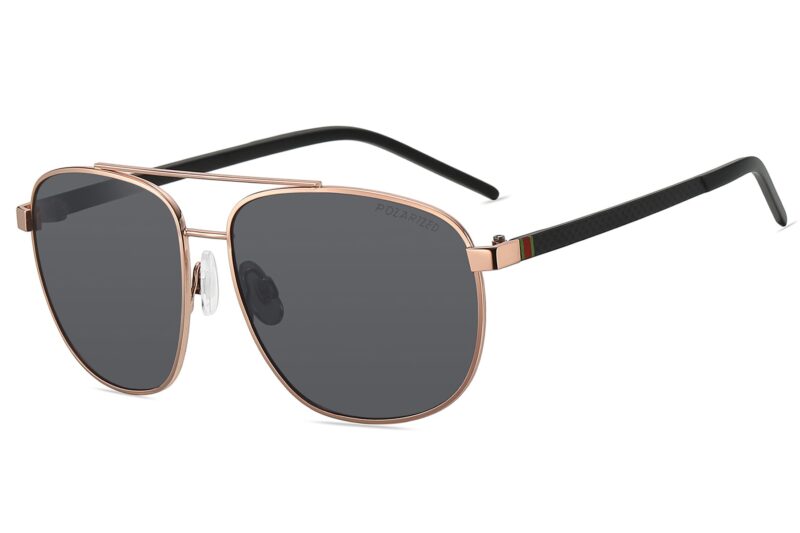 P490PRV - Carbon Fiber Polarized Aviator Sunglasses - Image 9