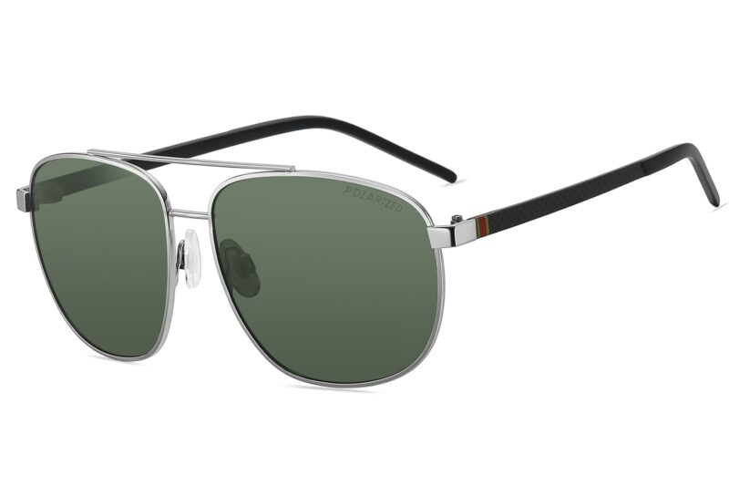 P490PRV - Carbon Fiber Polarized Aviator Sunglasses - Image 11