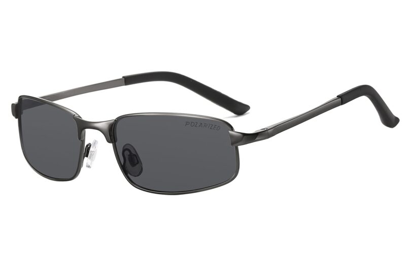 P491P - Men's Metal Polarized Sunglasses