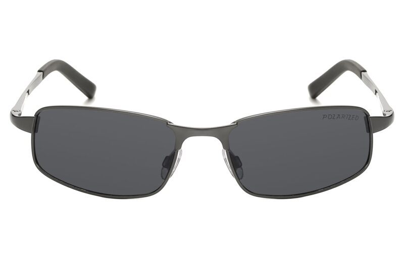 P491P - Men's Metal Polarized Sunglasses - Image 2