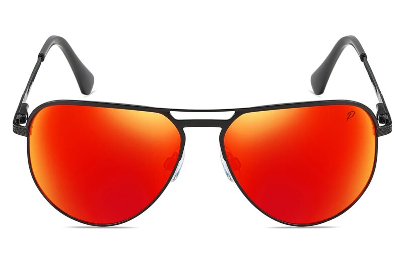 P492PRV - Polarized Aviator Sunglasses - Image 2