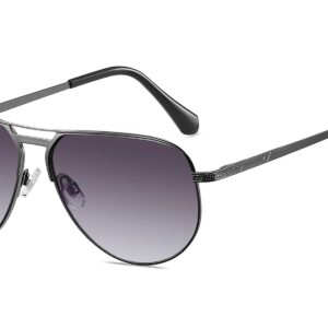 P492RV - Aviator Sunglasses w/ Color Mirrored Lens - Image 9