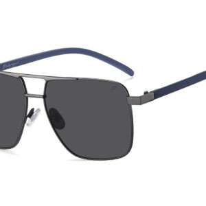 P500P - Square Aviator Polarized Sunglasses
