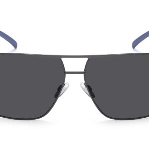 P500P - Square Aviator Polarized Sunglasses - Image 2