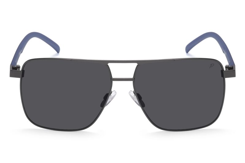 P500P - Square Aviator Polarized Sunglasses - Image 2