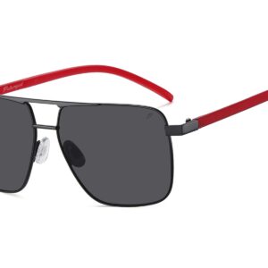P500P - Square Aviator Polarized Sunglasses - Image 7