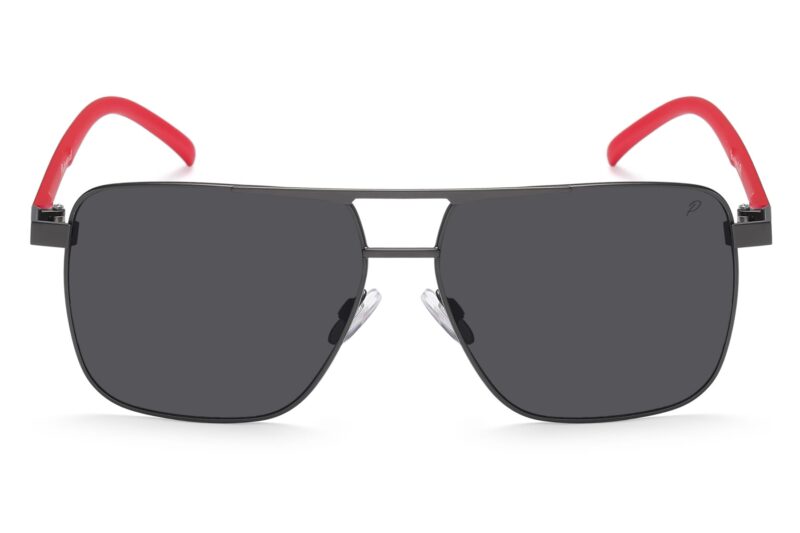 P500P - Square Aviator Polarized Sunglasses - Image 8