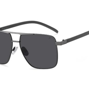 P500P - Square Aviator Polarized Sunglasses - Image 9