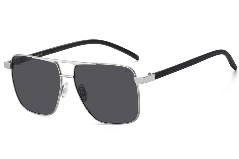 P500P - Square Aviator Polarized Sunglasses - Image 11
