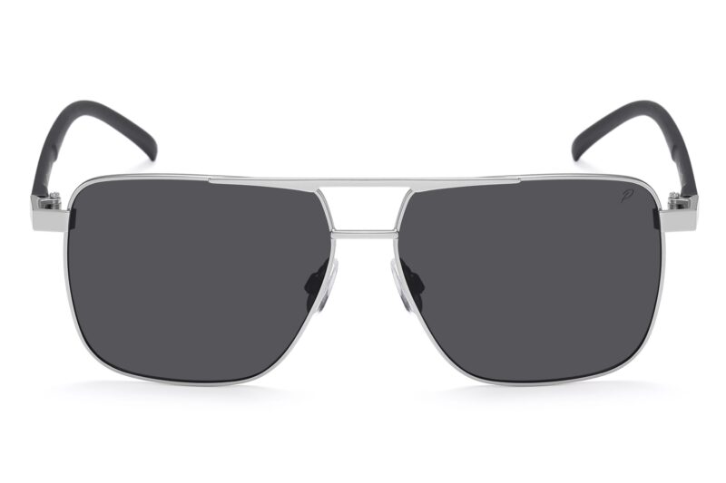 P500P - Square Aviator Polarized Sunglasses - Image 12