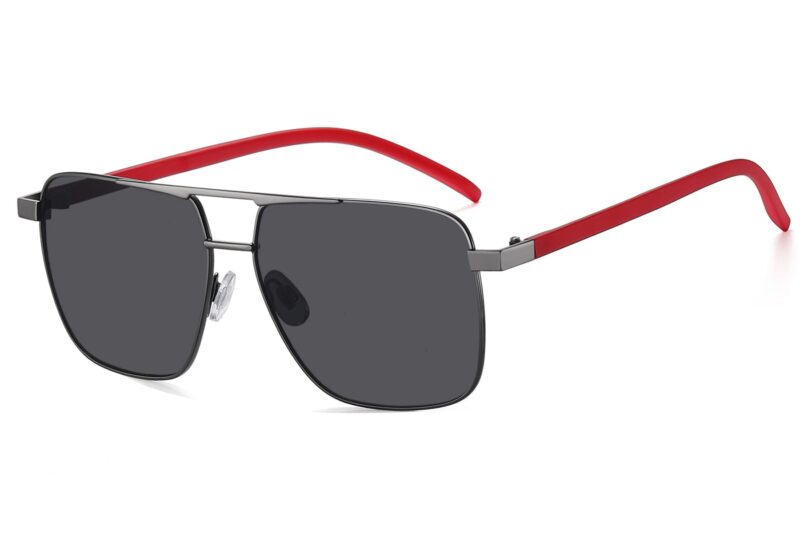 P500P - Square Aviator Sunglasses