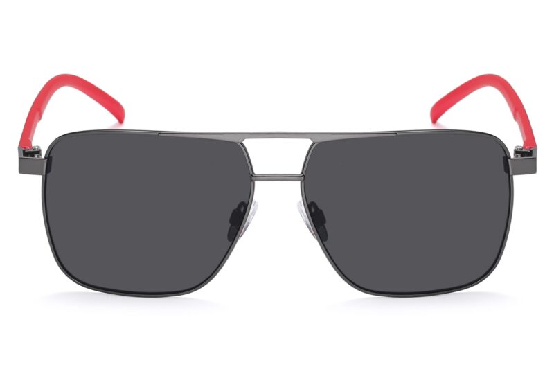 P500P - Square Aviator Sunglasses - Image 2
