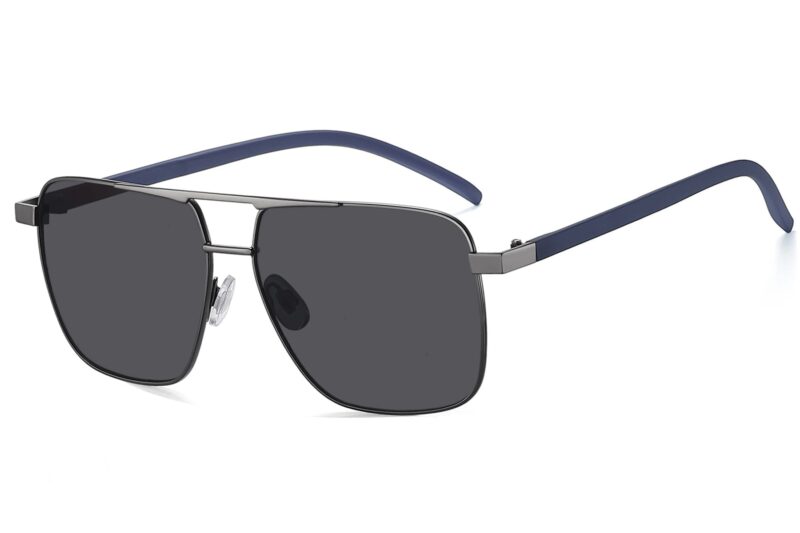 P500P - Square Aviator Sunglasses - Image 3