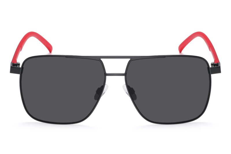 P500P - Square Aviator Sunglasses - Image 8