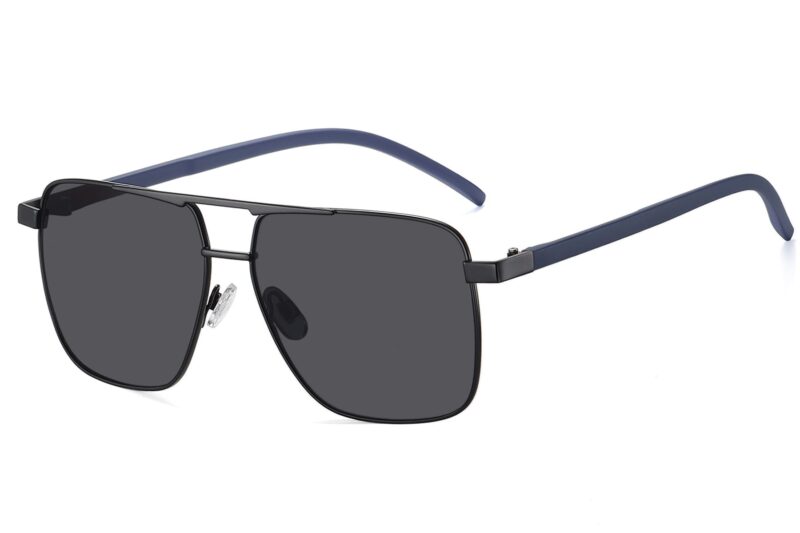 P500P - Square Aviator Sunglasses - Image 9