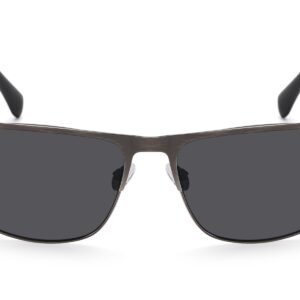 P504P - Men's Metal Frame Polarized Sunglasses - Image 2