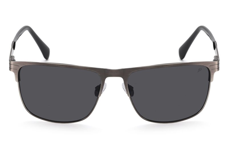 P504P - Men's Metal Frame Polarized Sunglasses - Image 2