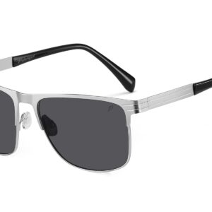 P504P - Men's Metal Frame Polarized Sunglasses - Image 3