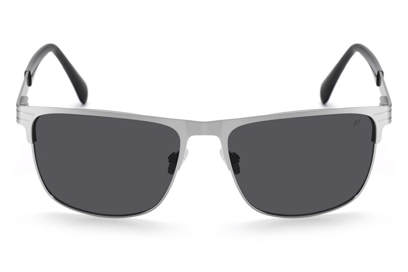 P504P - Men's Metal Frame Polarized Sunglasses - Image 4