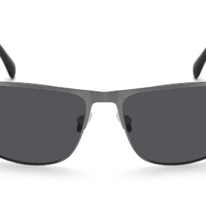 P504P - Men's Metal Frame Polarized Sunglasses - Image 6
