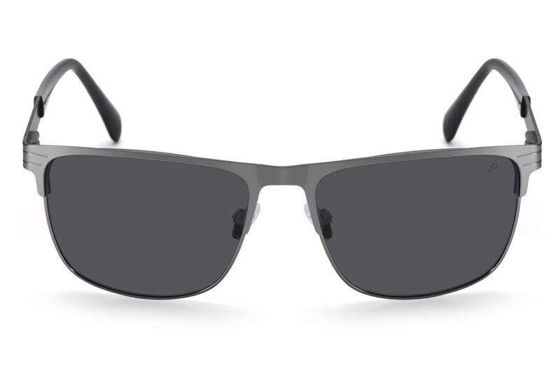 P504P - Men's Metal Frame Polarized Sunglasses - Image 6