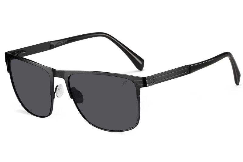 P504P - Men's Metal Frame Polarized Sunglasses - Image 7