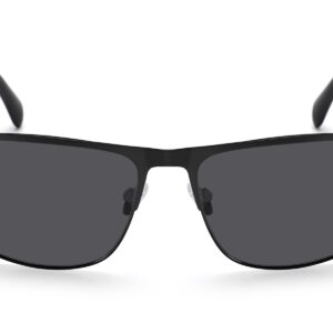 P504P - Men's Metal Frame Polarized Sunglasses - Image 8
