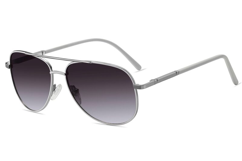 S467GR - Small Fit Aviator Sunglasses - Image 7