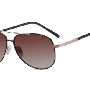 S467PGR - Small Fit Aviator Polarized Sunglasses