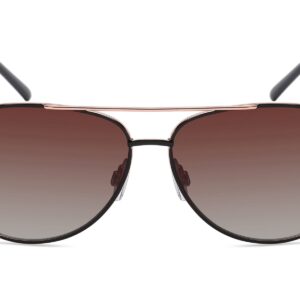S467PGR - Small Fit Aviator Polarized Sunglasses - Image 2