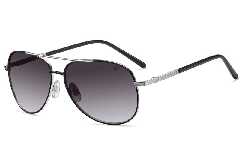 S467PGR - Small Fit Aviator Polarized Sunglasses - Image 3
