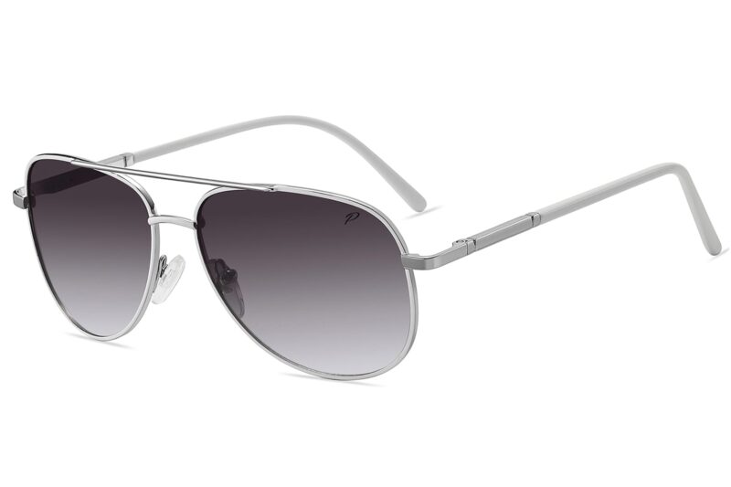 S467PGR - Small Fit Aviator Polarized Sunglasses - Image 5