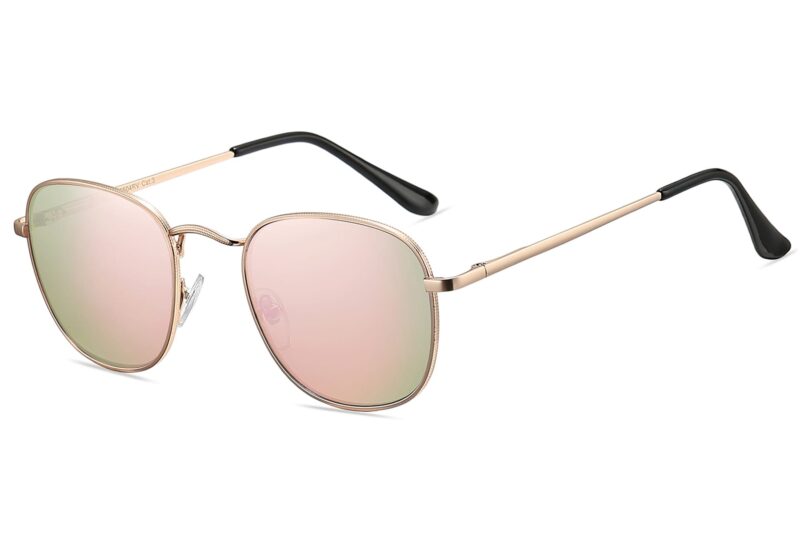 S504RV - Classic Hexagon Sunglasses